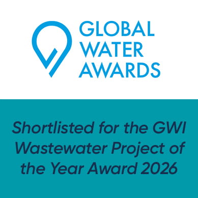 Ringsend WWTP was shortlisted for the GWI Wastewater Project of the Year Award 2026
