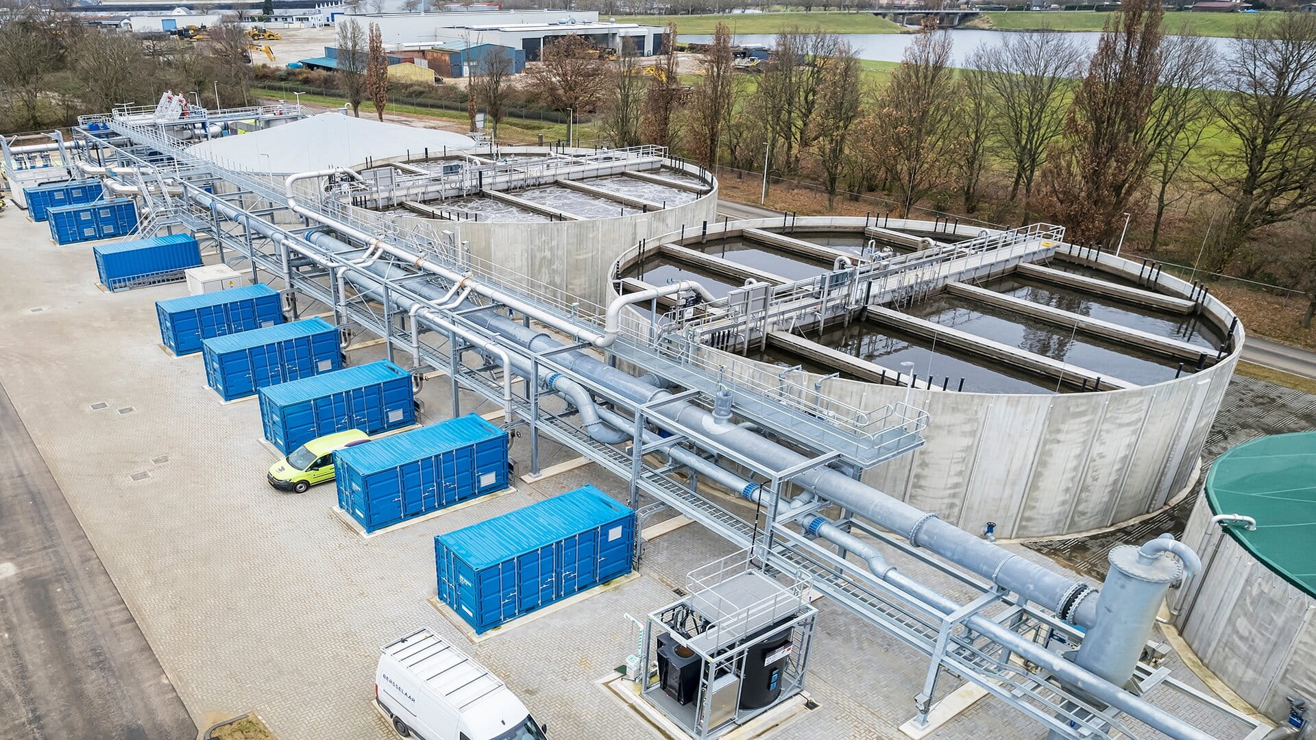 Nereda plant at Panheel, Netherlands