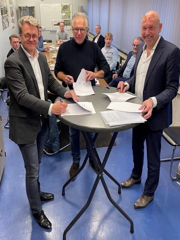 Signing of the NVPP contract